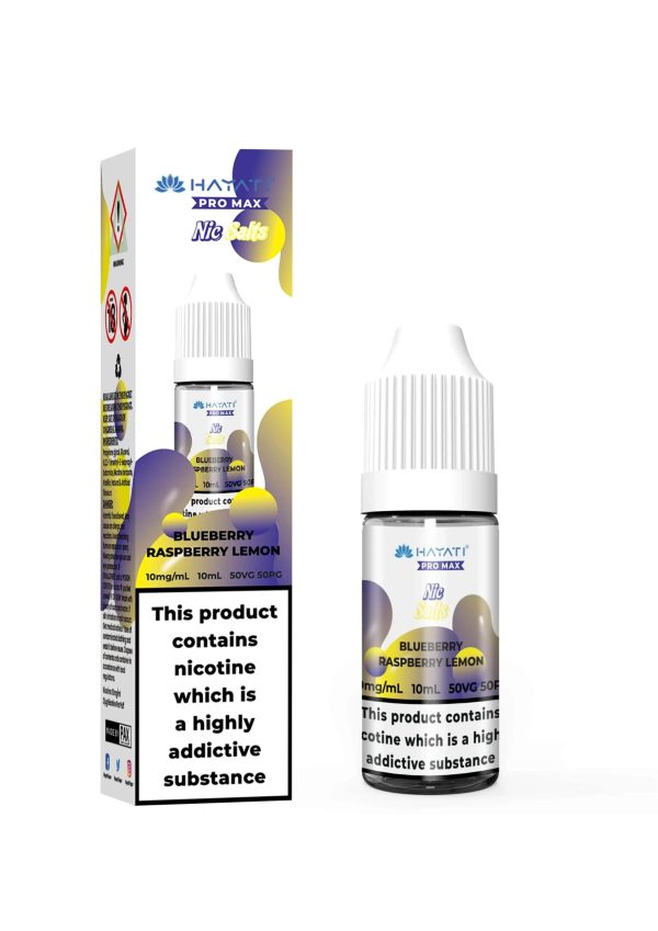 Hayati 10ml Nic Salts (20mg) Blueberry Raspberry Lemon
