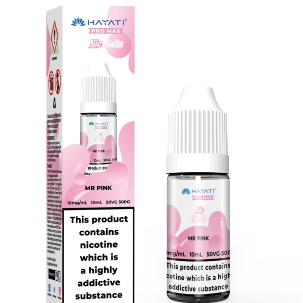 Hayati 10ml Nic Salts (20mg) Mr Pink