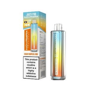 NOVA max 10000 puffs juicy pods Sour tropical mix